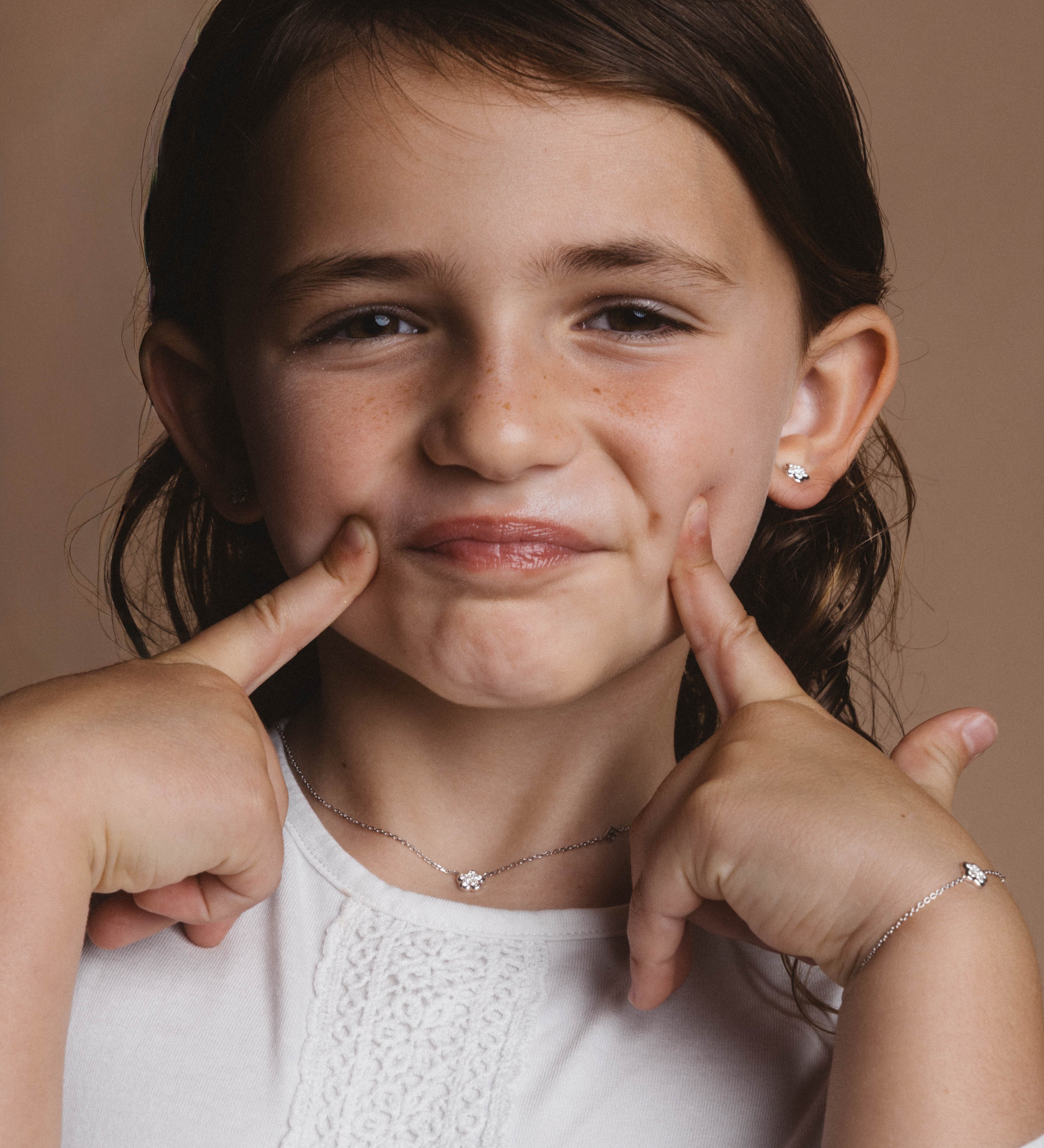 Boucles d'oreilles Mélodie Diamant laboratoire PIAPARIS