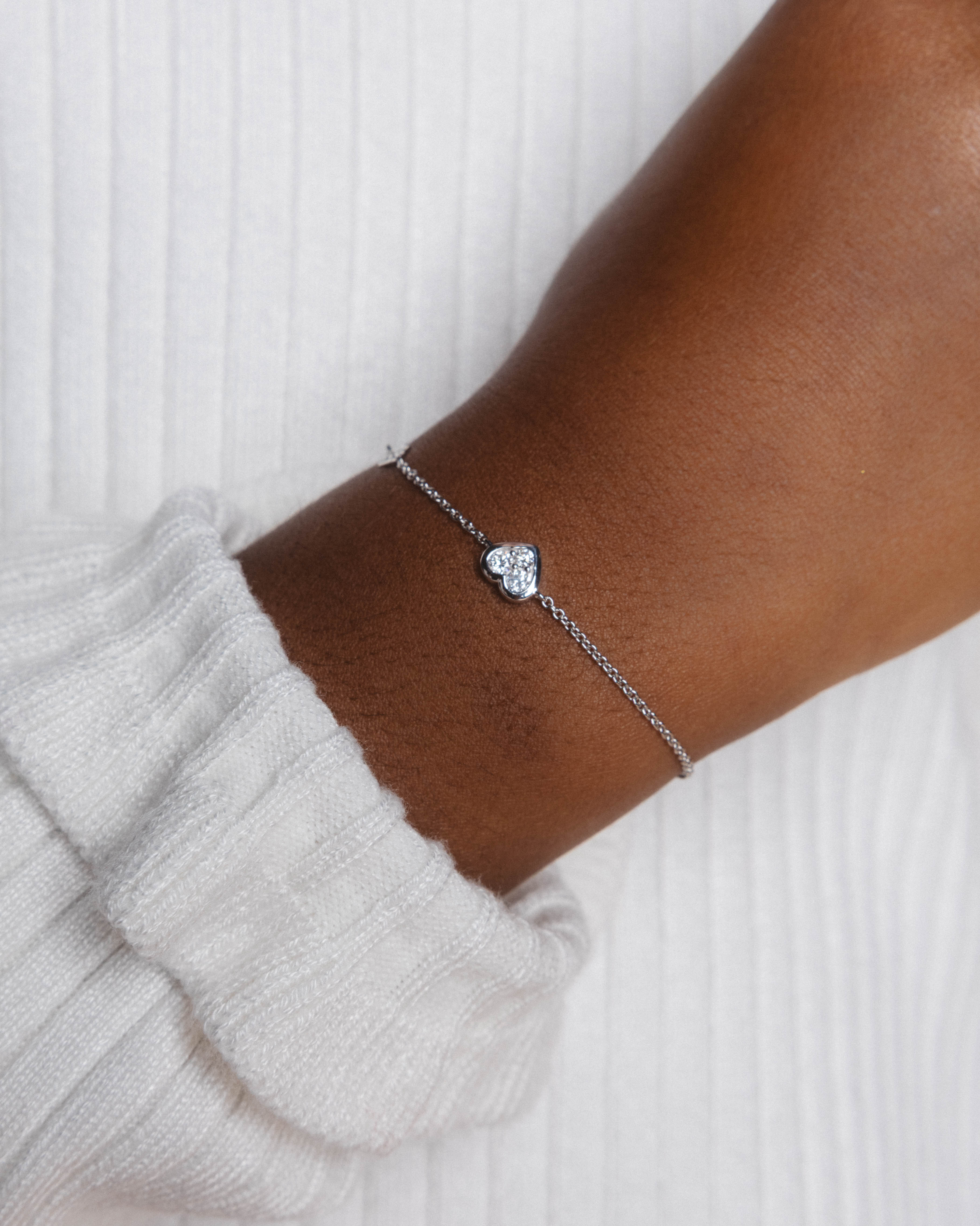 Bracelet Valentine Diamant laboratoire PIAPARIS