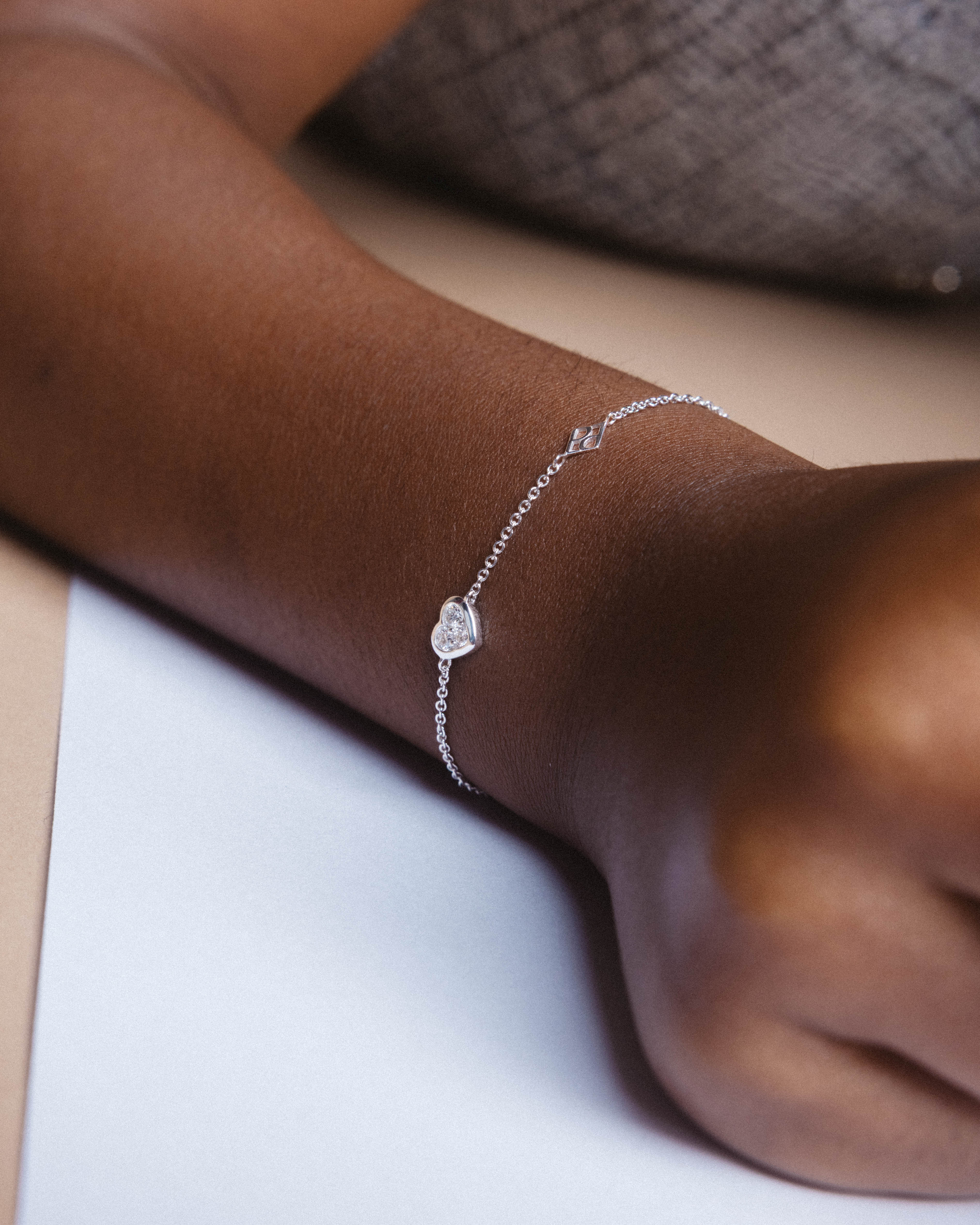 Bracelet Valentine Diamant laboratoire PIAPARIS