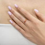 Bague Ophélie Rosée en or jaune