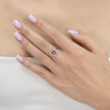 Bague Baby Flora Prune