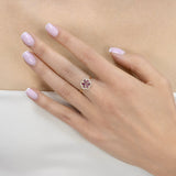 Bague Baby Flora Prune