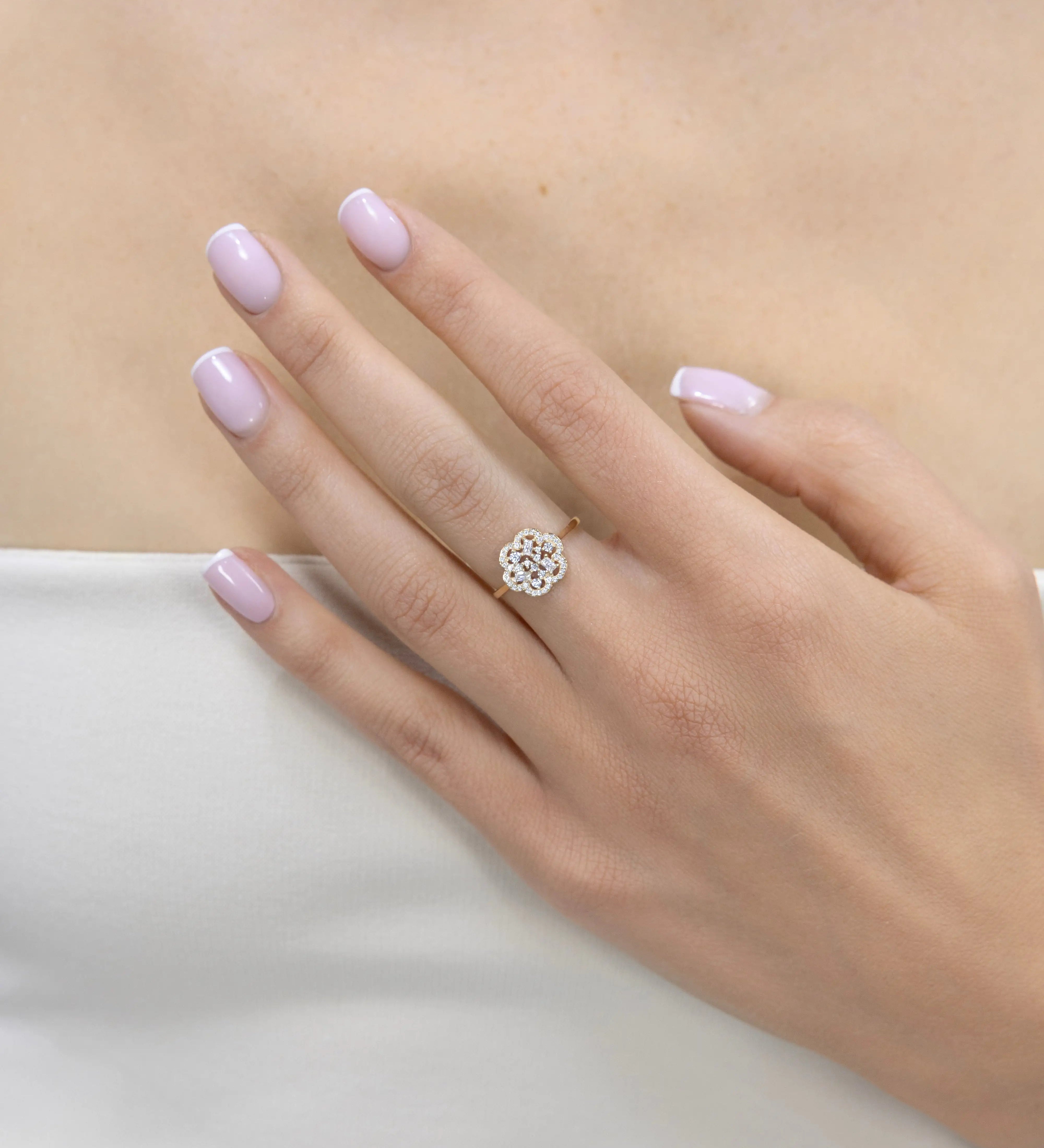 Bague Baby Flora
