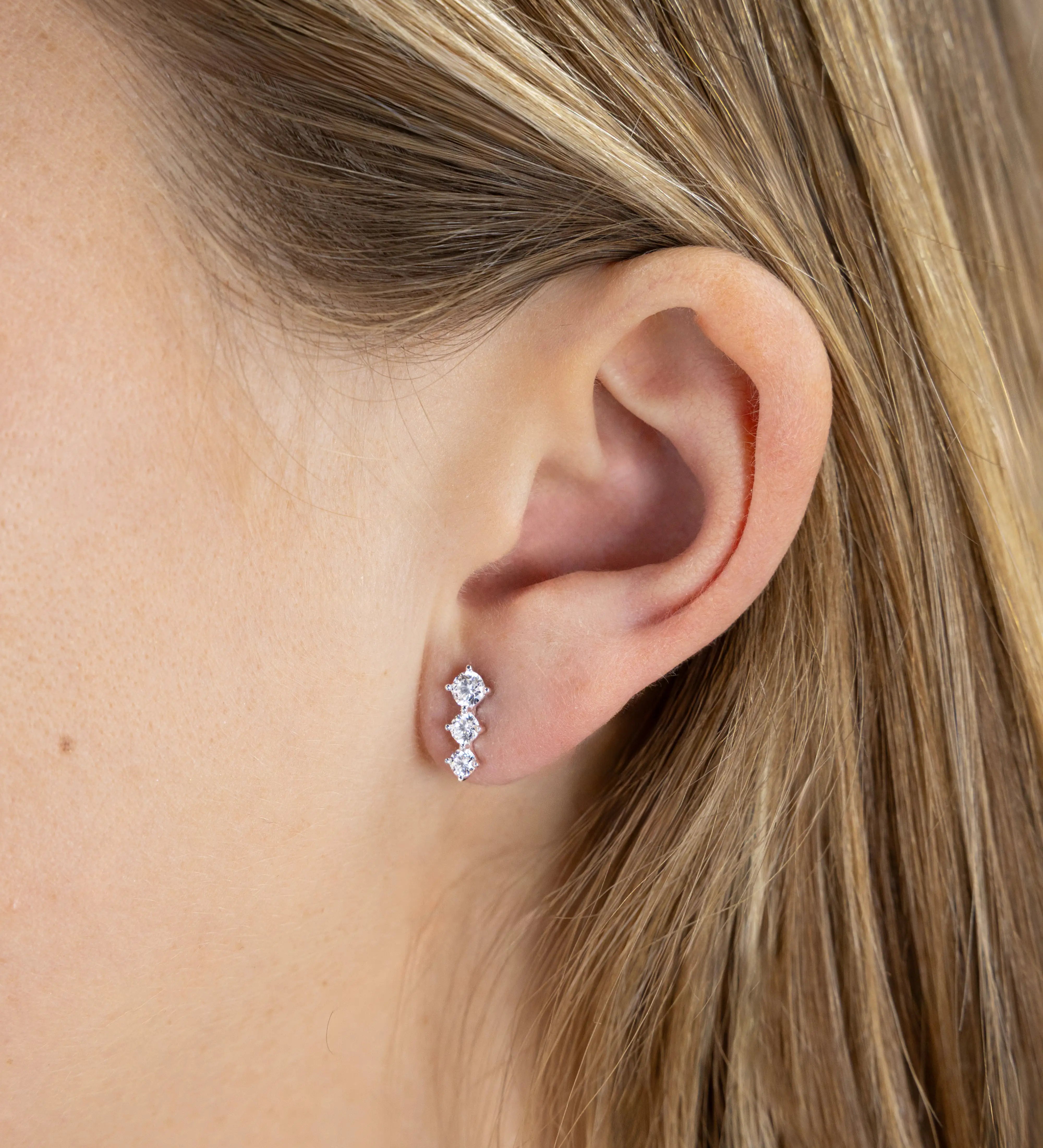 Boucles d'oreilles Trois