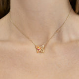 Collier Lila Rosée