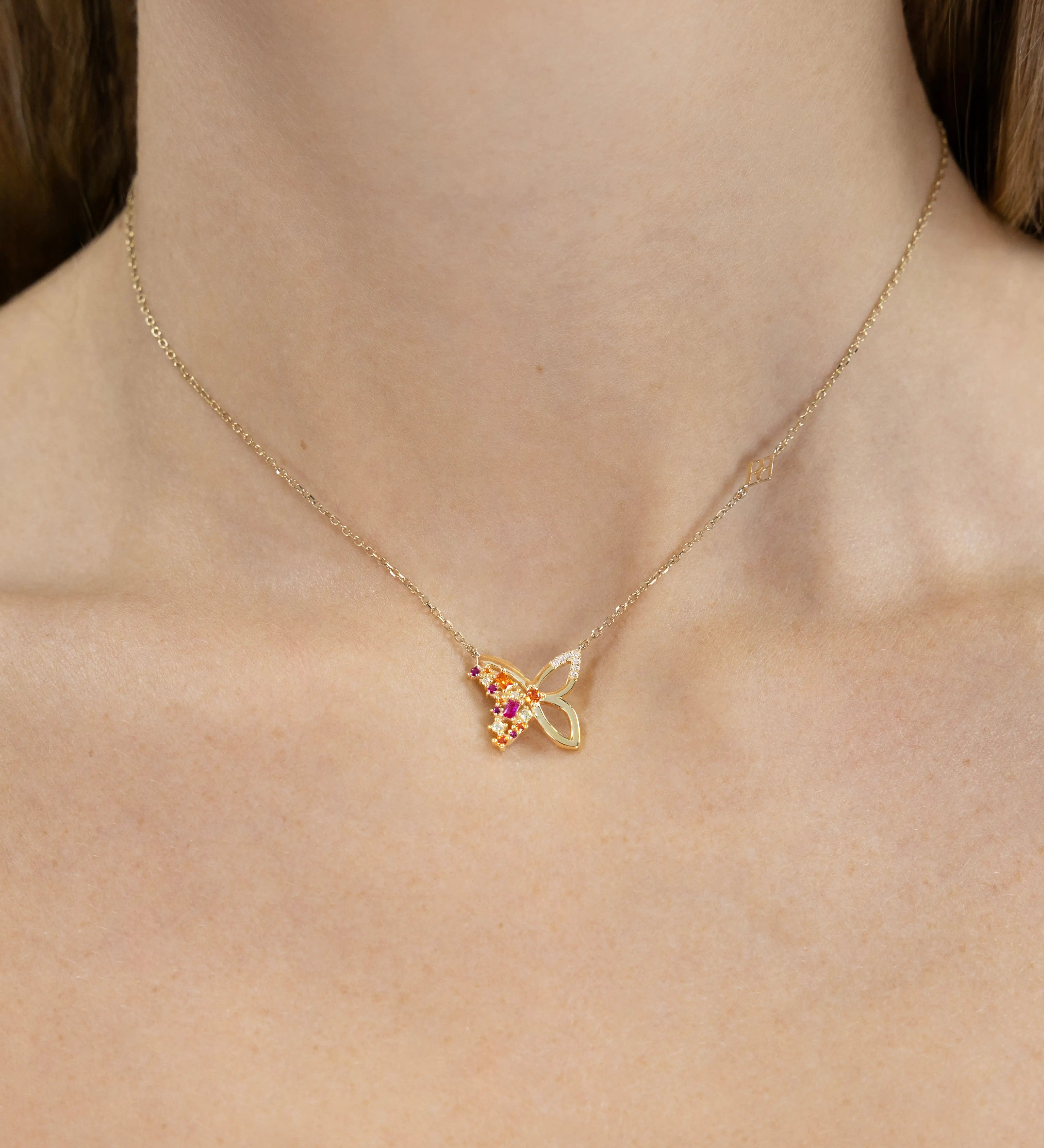 Collier Lila Rosée