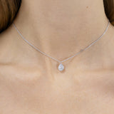 Collier Bagatelle en or blanc et Diamant de laboratoire 