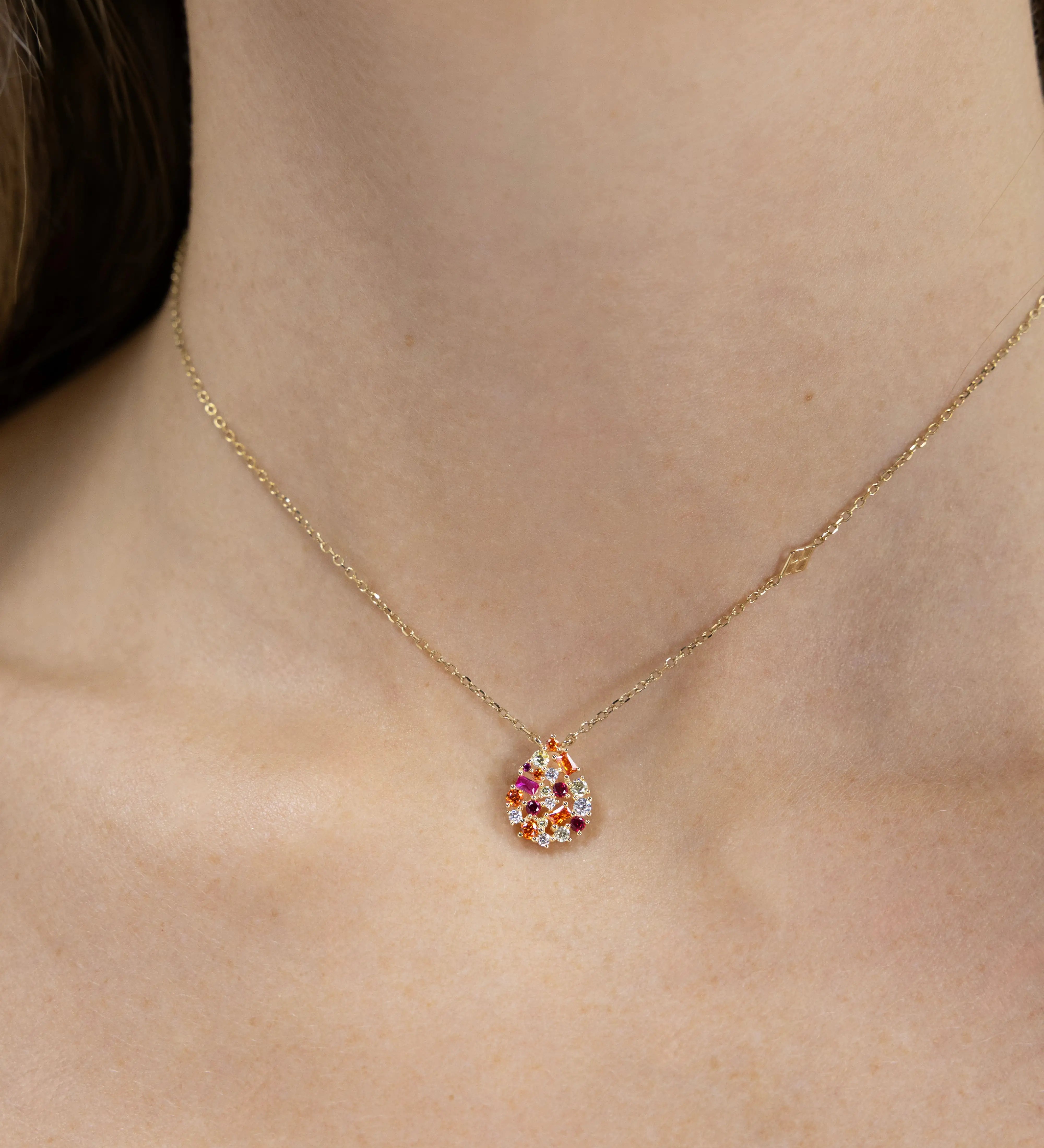 Collier Paloma Rosée