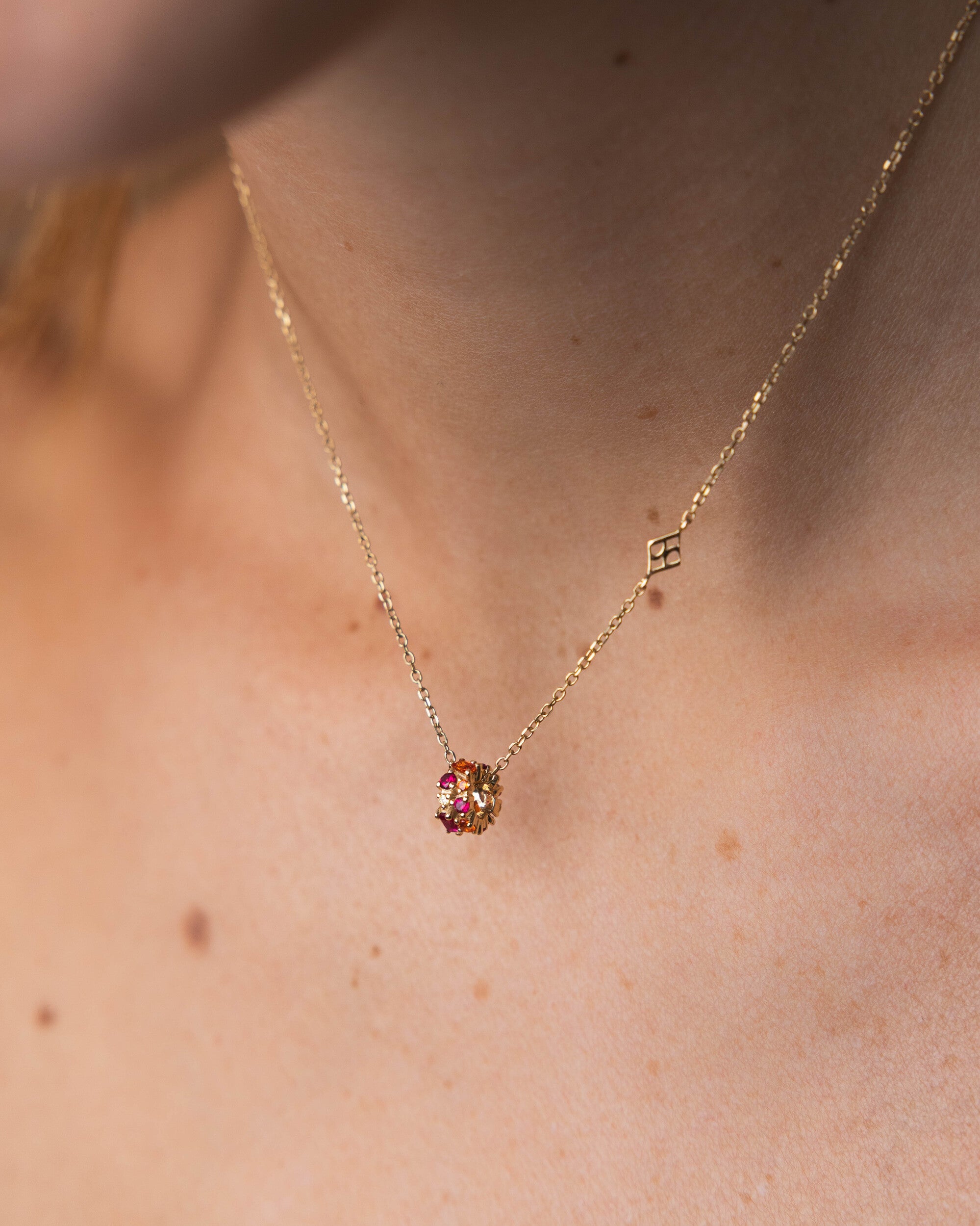 collier Baby Ophélie Rosée en Or Jaune