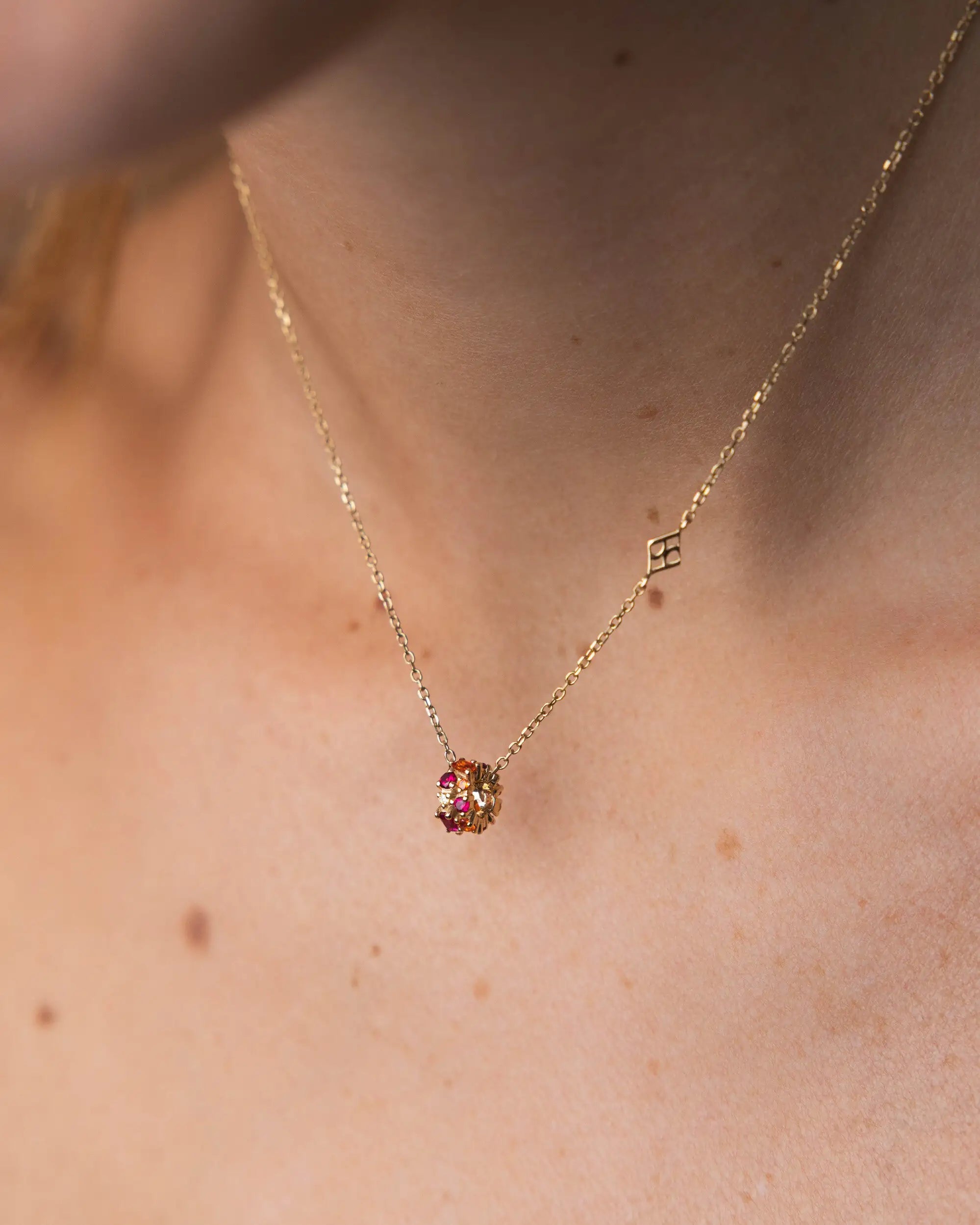 collier Baby Ophélie Rosée en Or Jaune