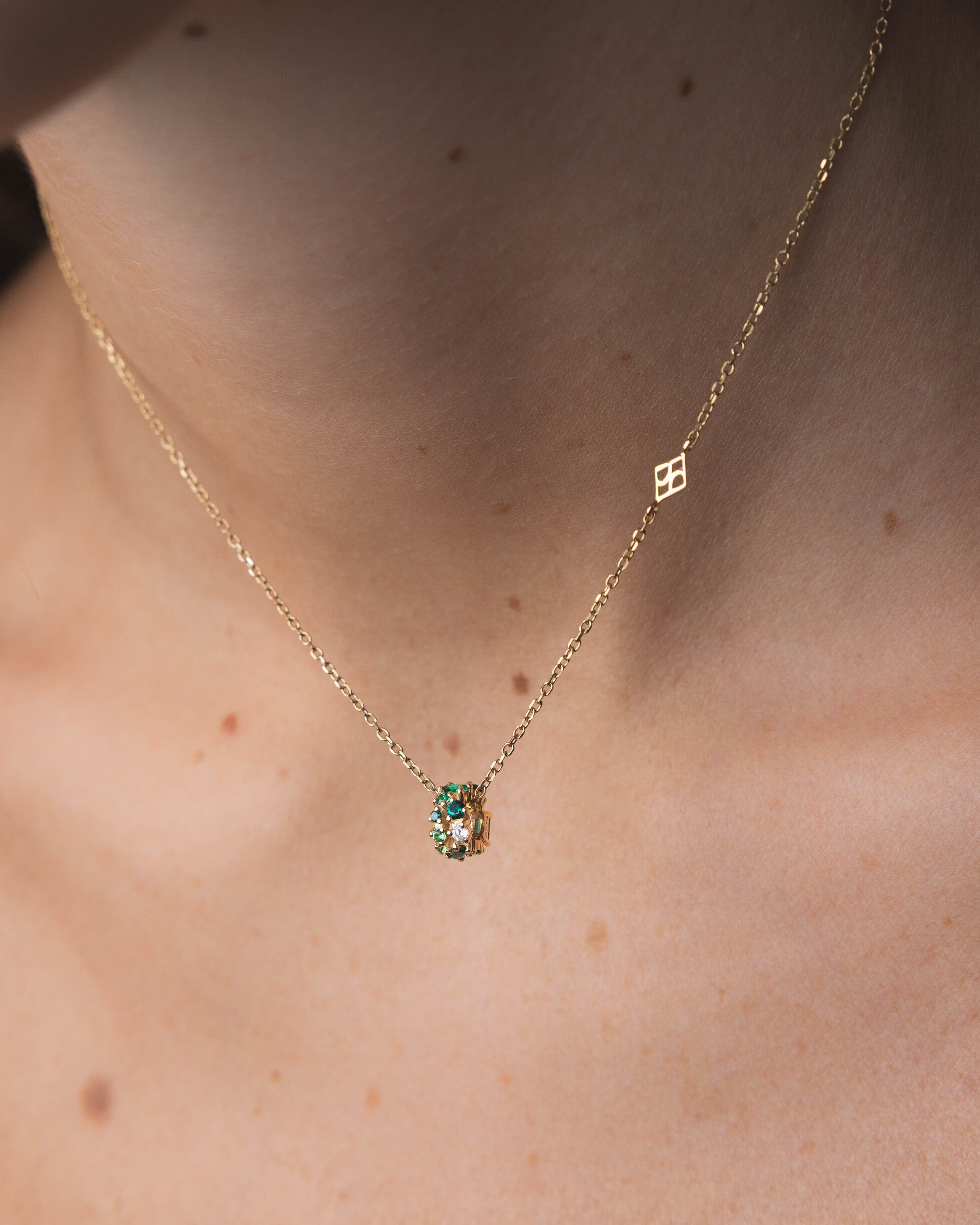  collier Baby Ophélie Olive en Or Jaune