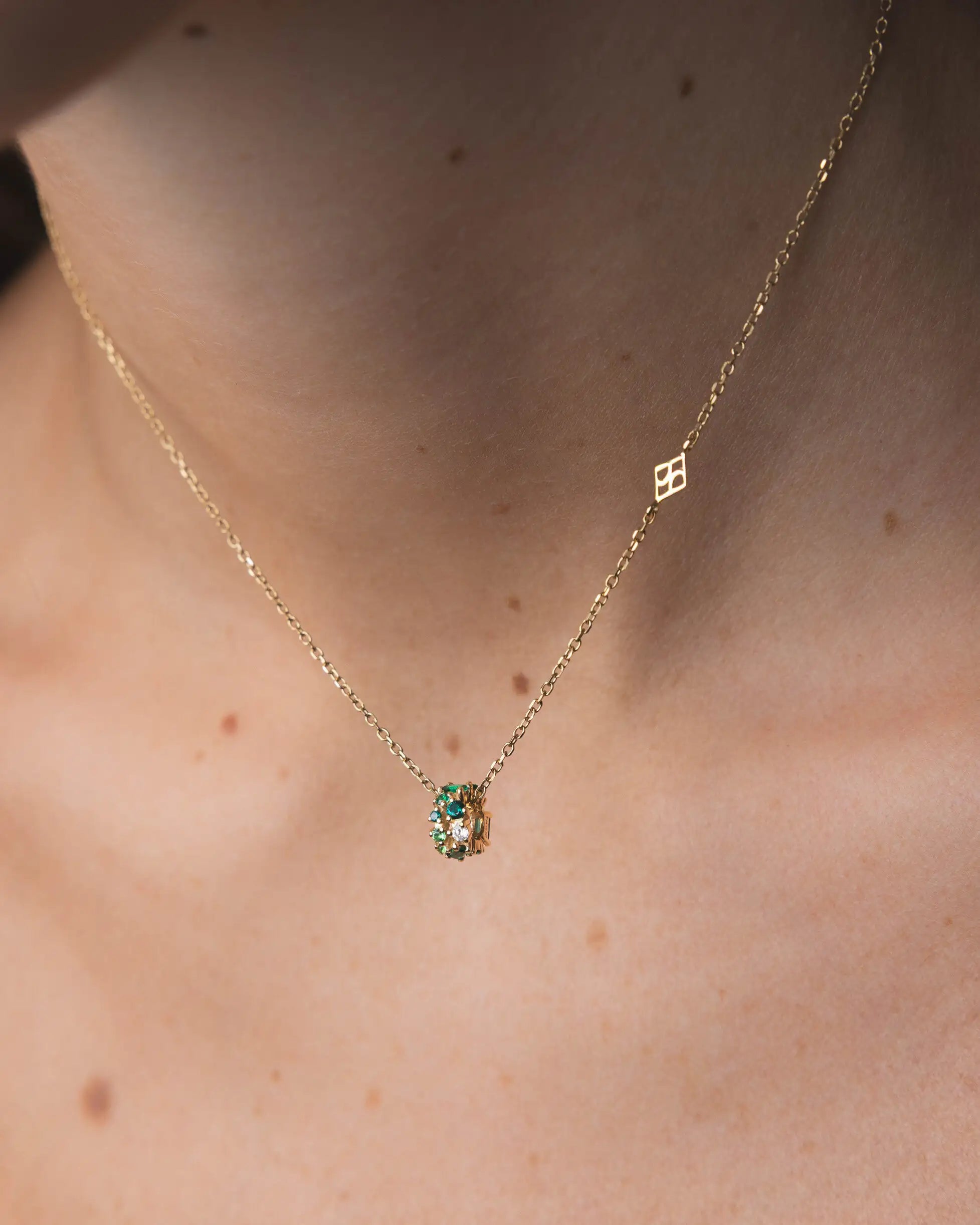  collier Baby Ophélie Olive en Or Jaune