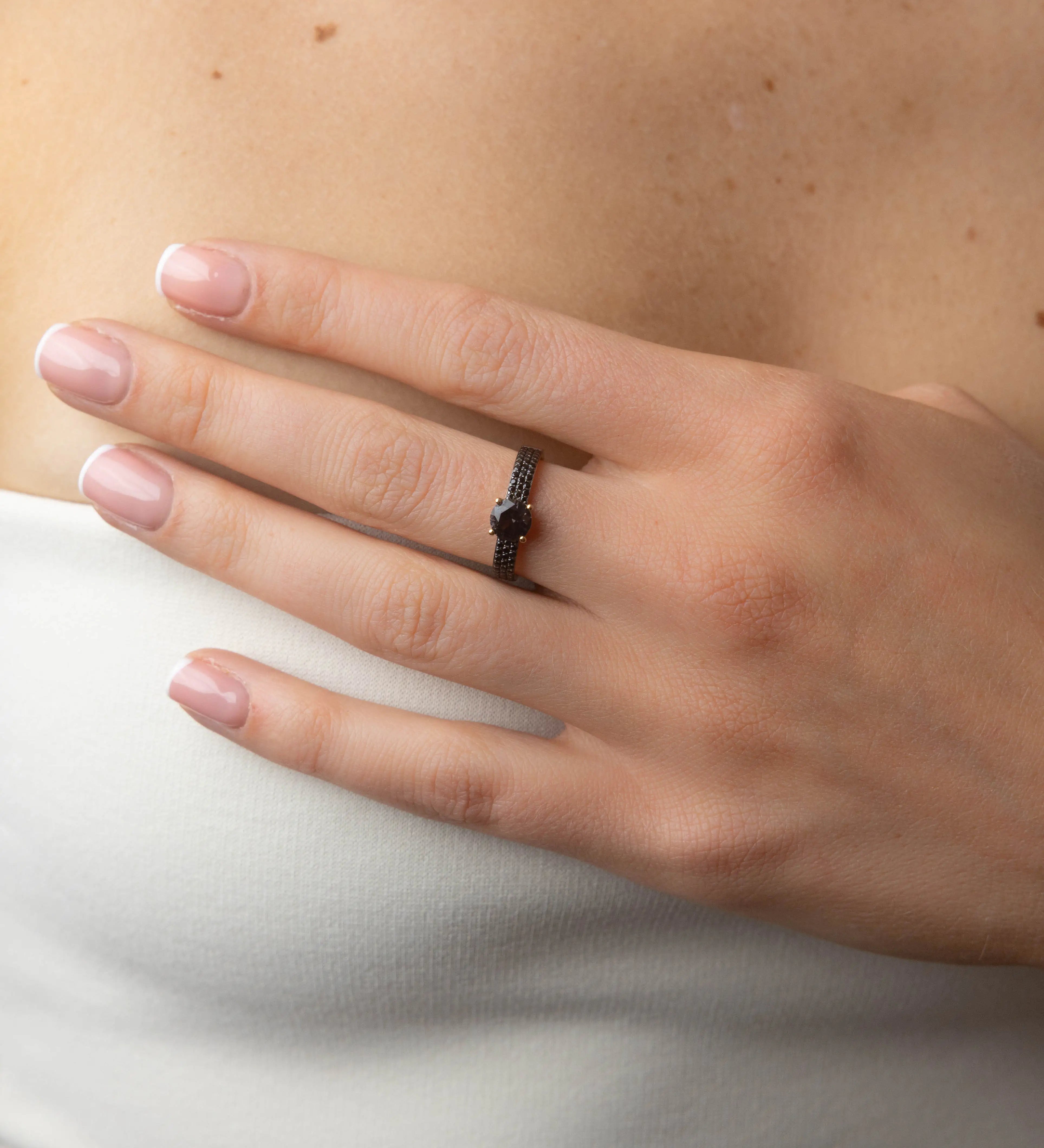 Bague Alma en Or Jaune