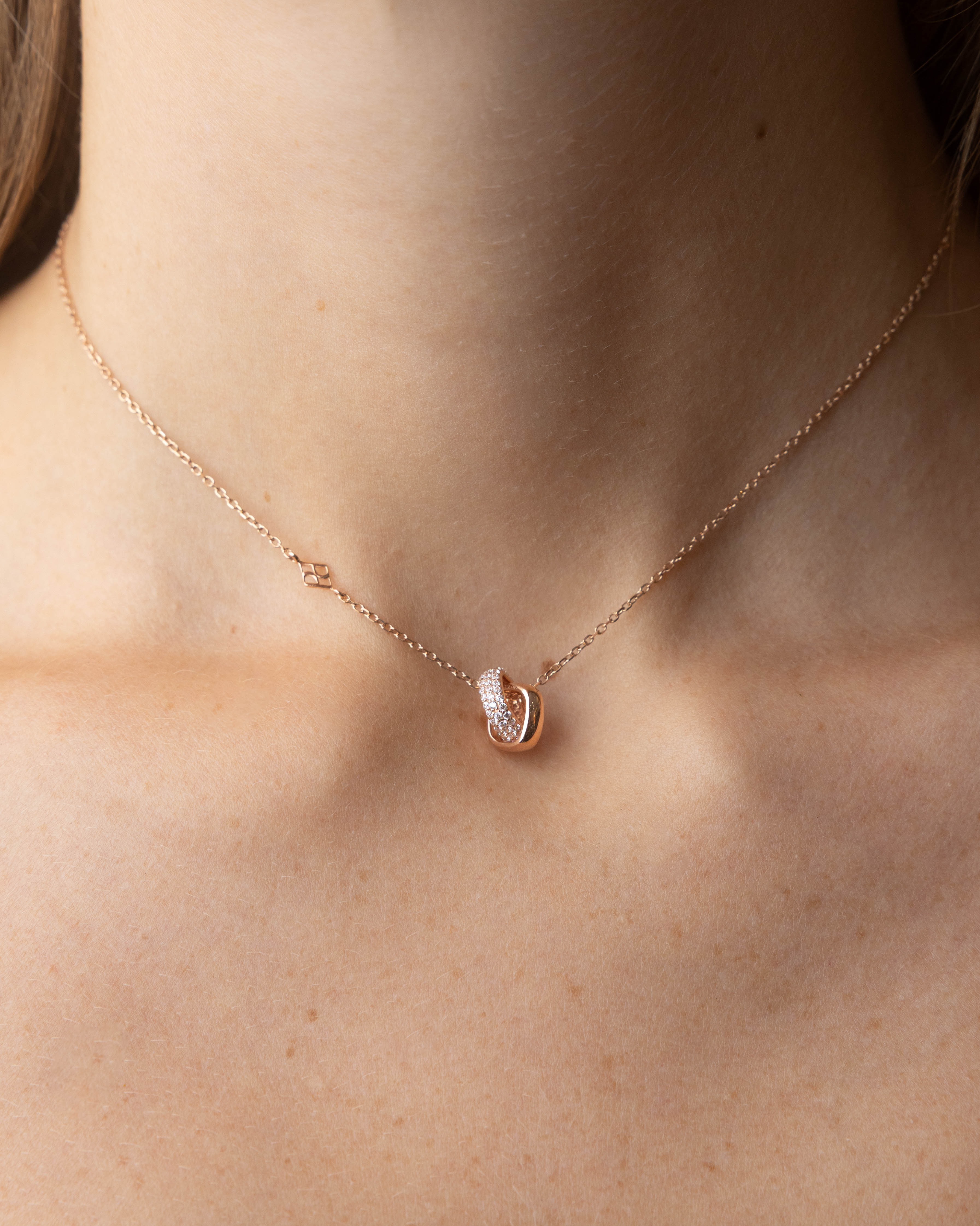 Collier Sophia Or Rose