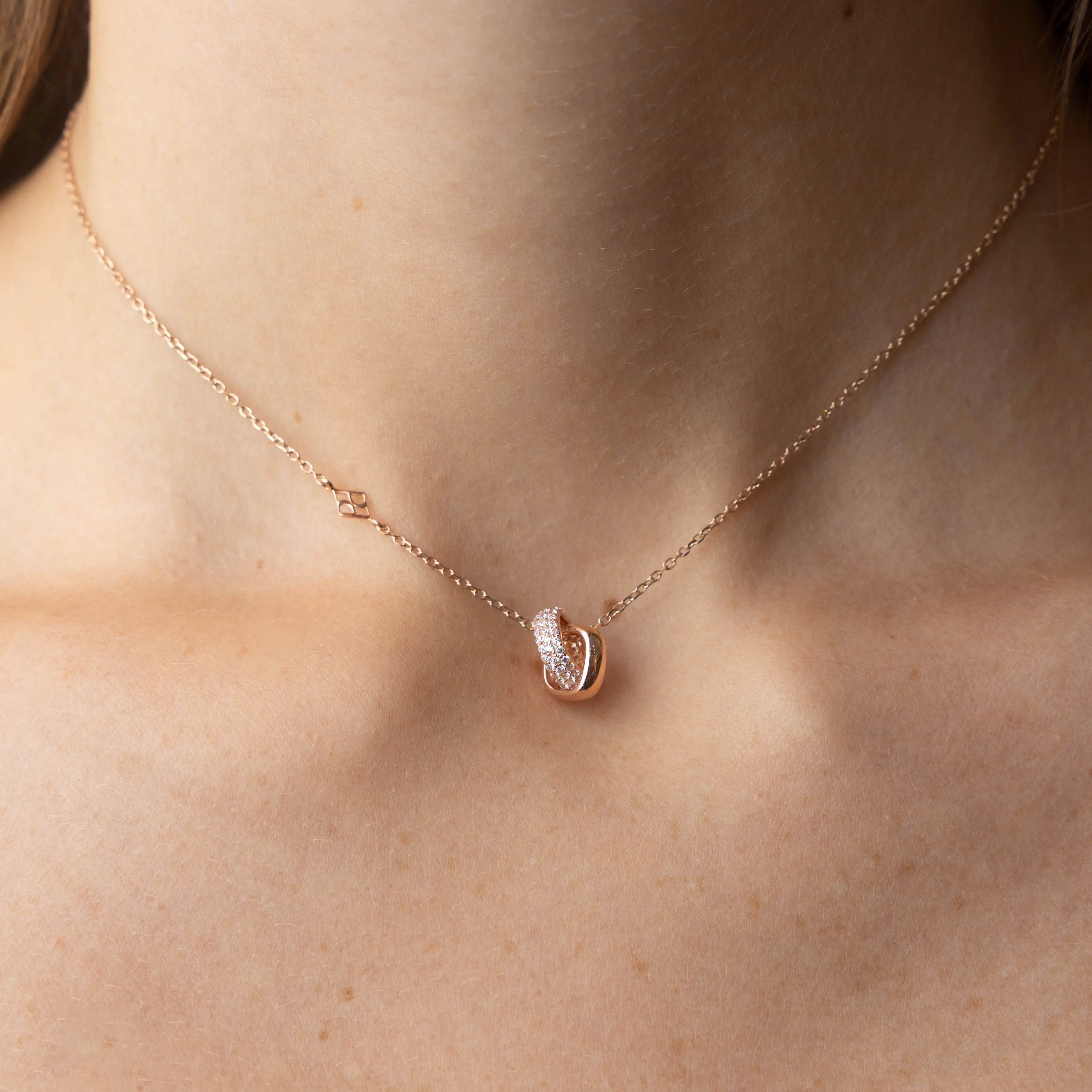 Collier Sophia Or Rose