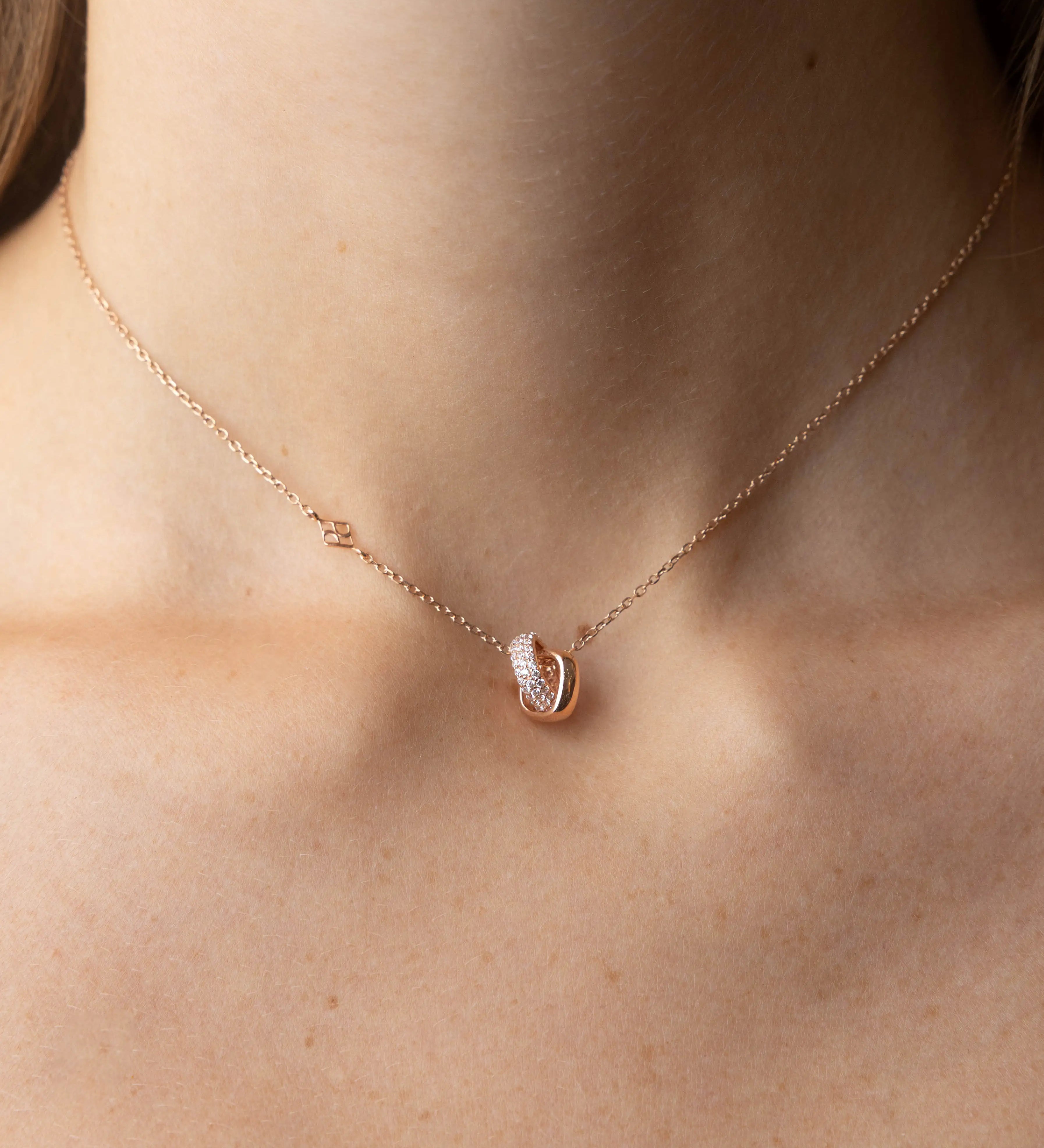Collier Sophia Or Rose