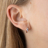 Boucles d'oreilles Cléa en Or Rose