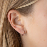 Boucles d'oreilles Elea en Or Rose