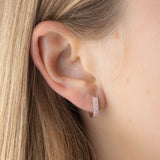 Boucles d'oreilles Sophia Or Rose