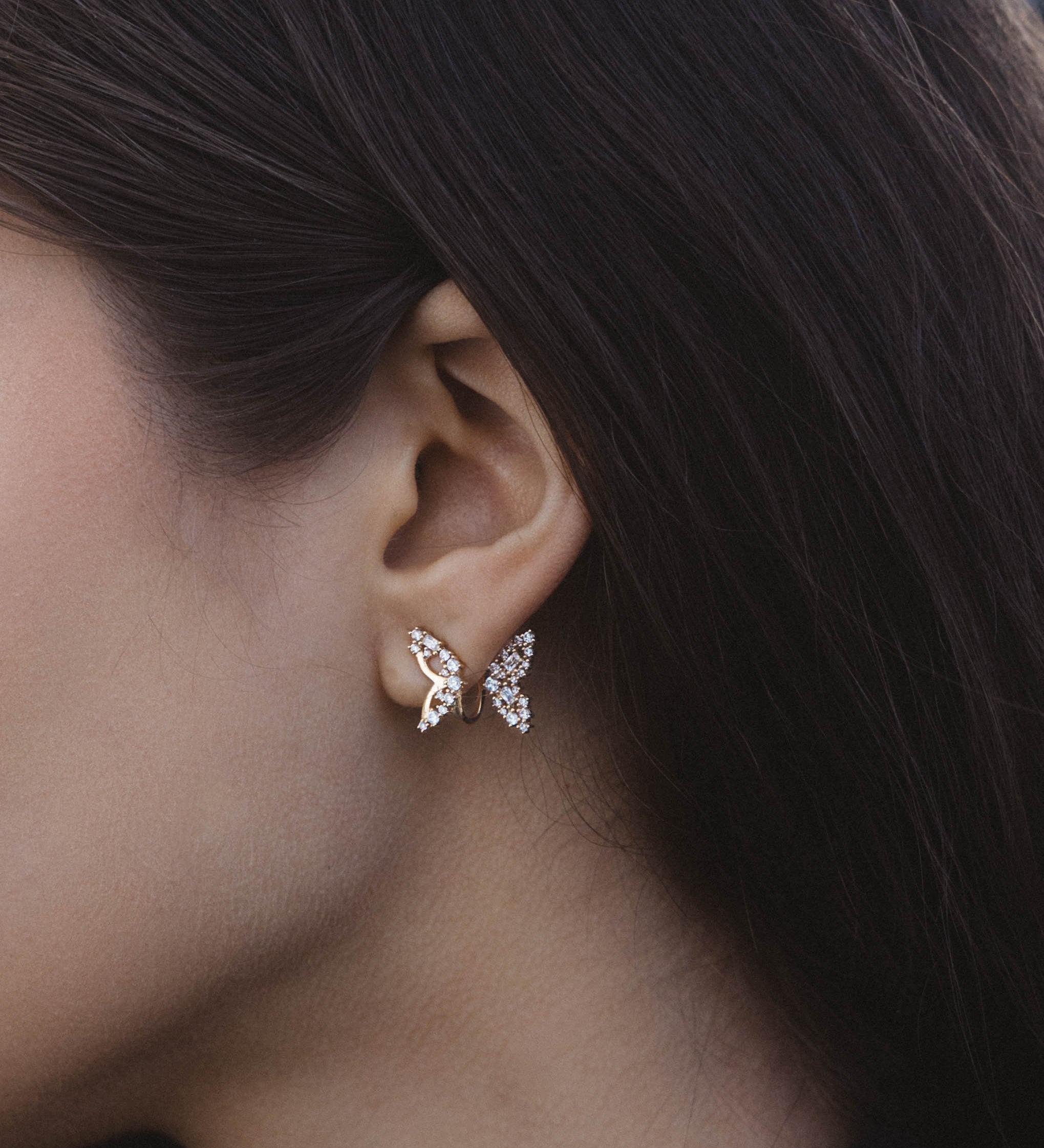 Mono-boucle Lila en or jaune