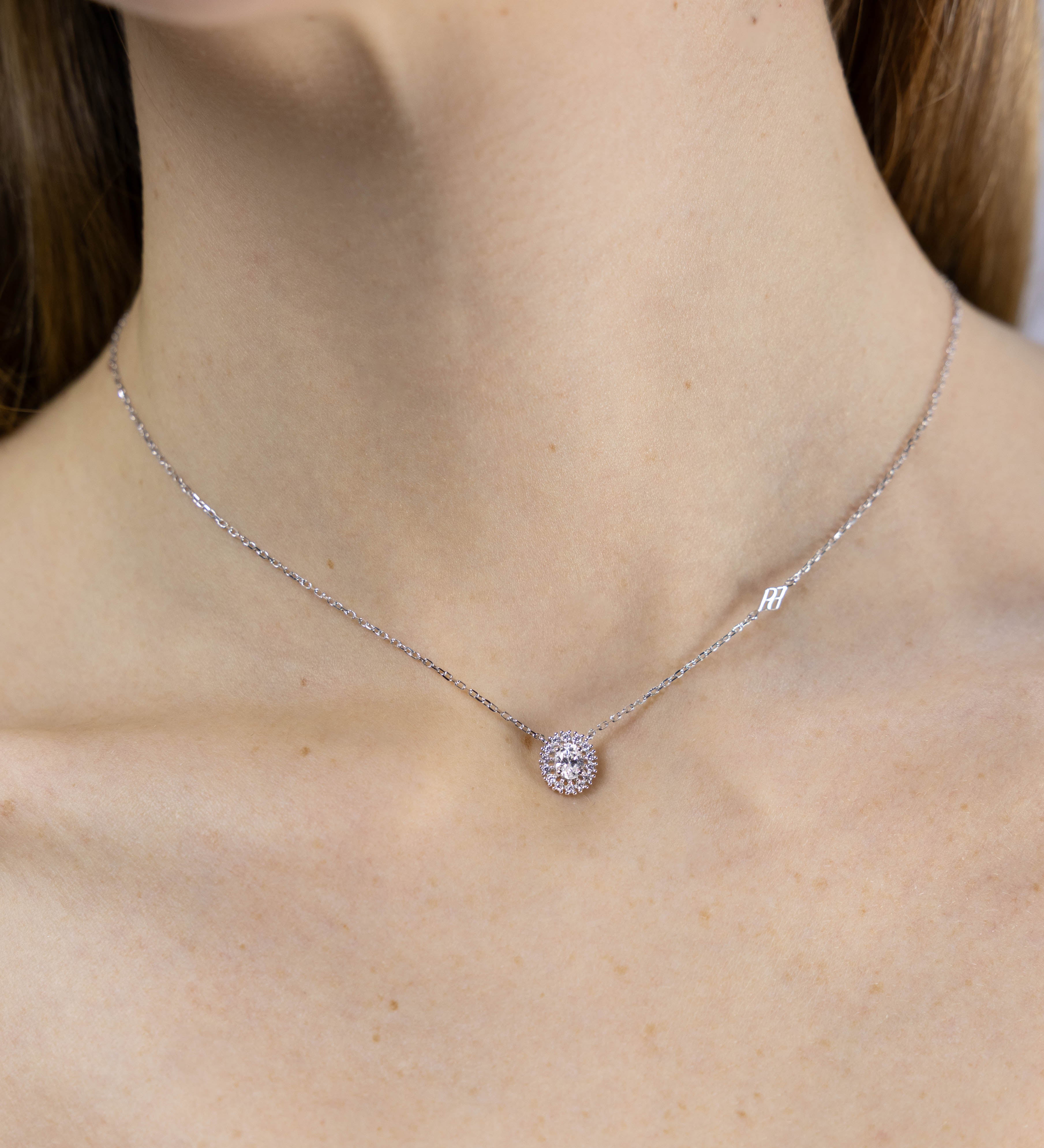 Collier Hanae en Or Blanc