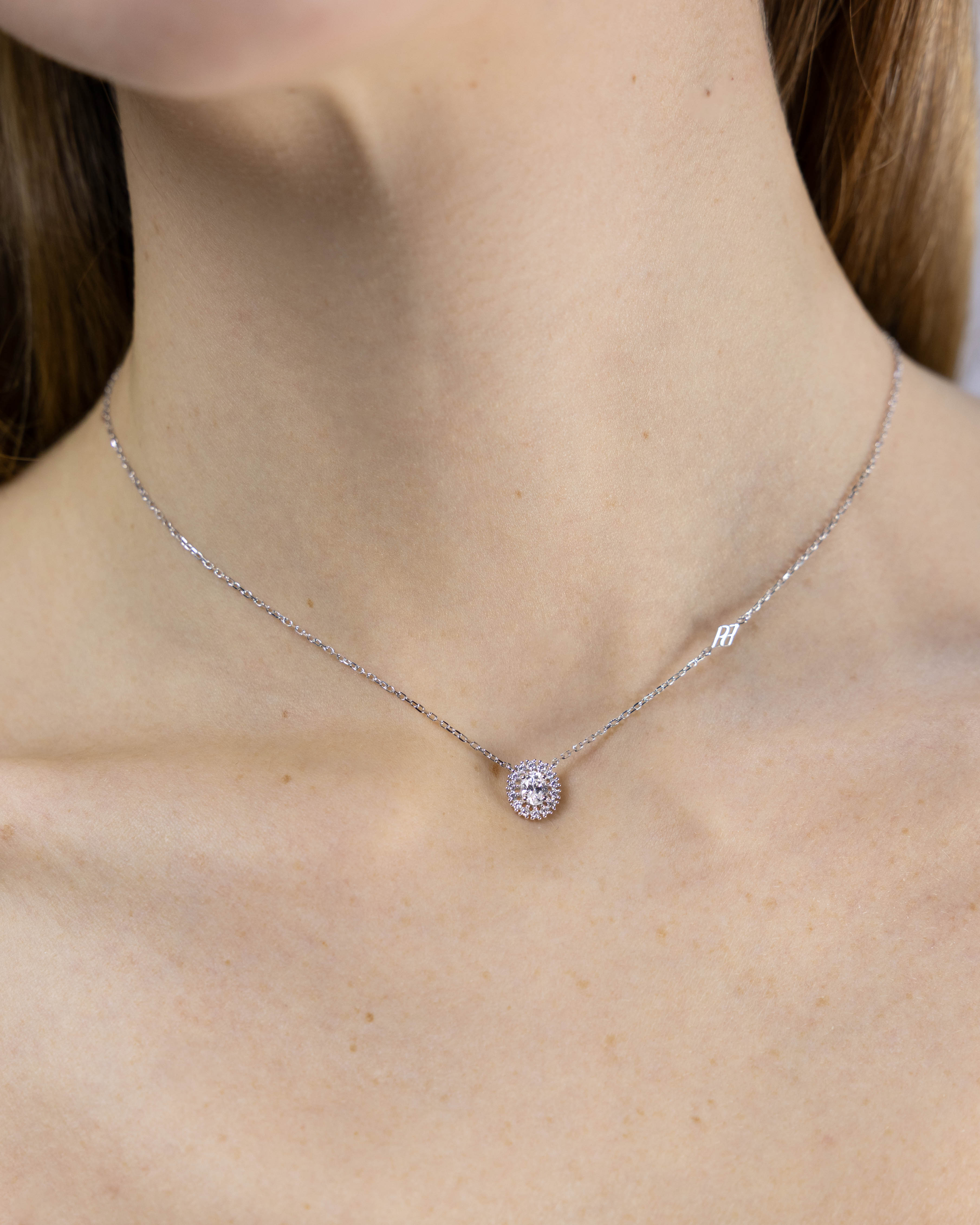 Collier Hanae en Or Blanc