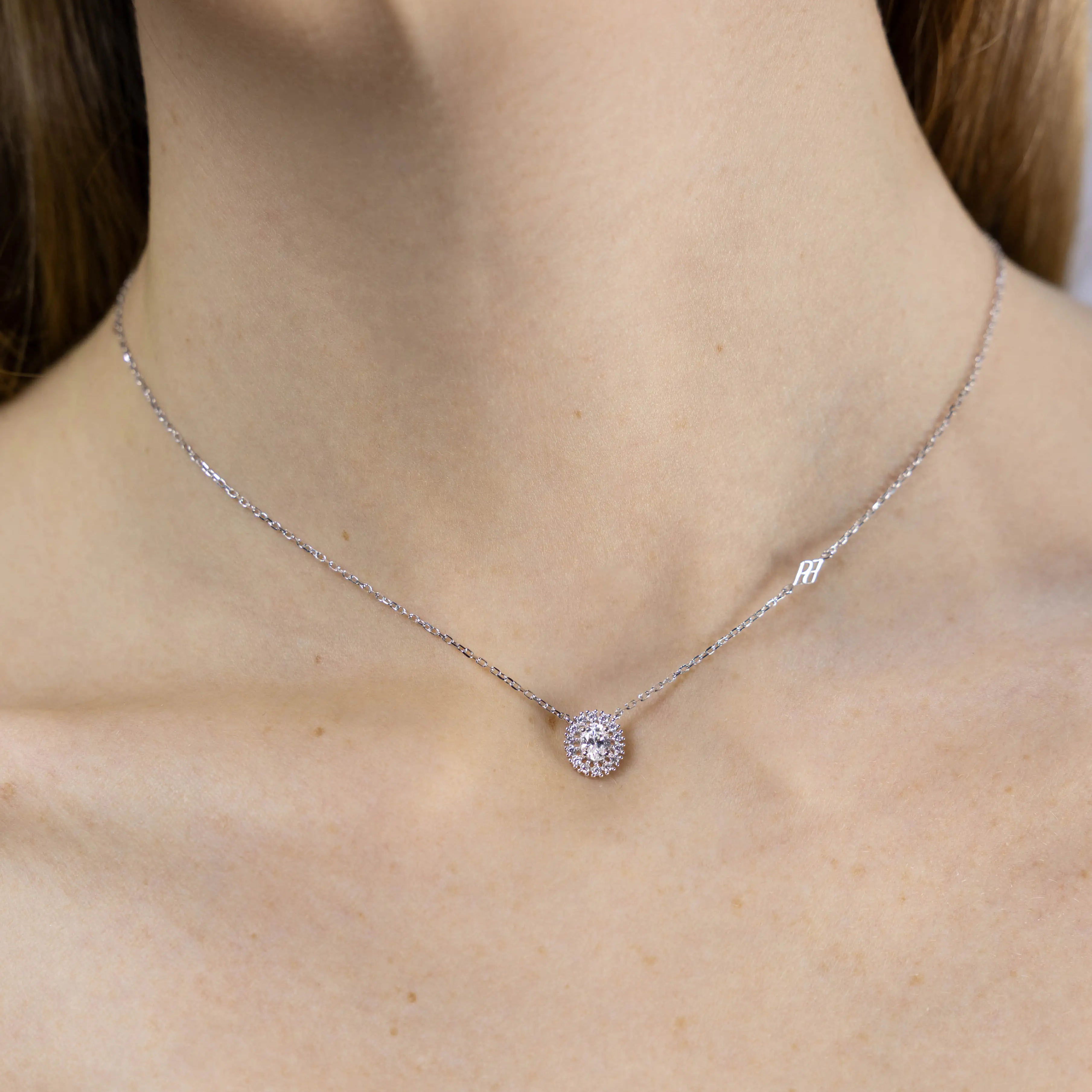 Collier Hanae en Or Blanc