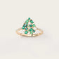 Bague Paloma Olive en or jaune 