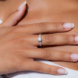 Bague Céleste en Or blanc