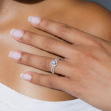 Bague Aurora Or blanc