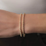 Bracelet Alba 1.02 carats en Or Jaune et diamant de synthèse