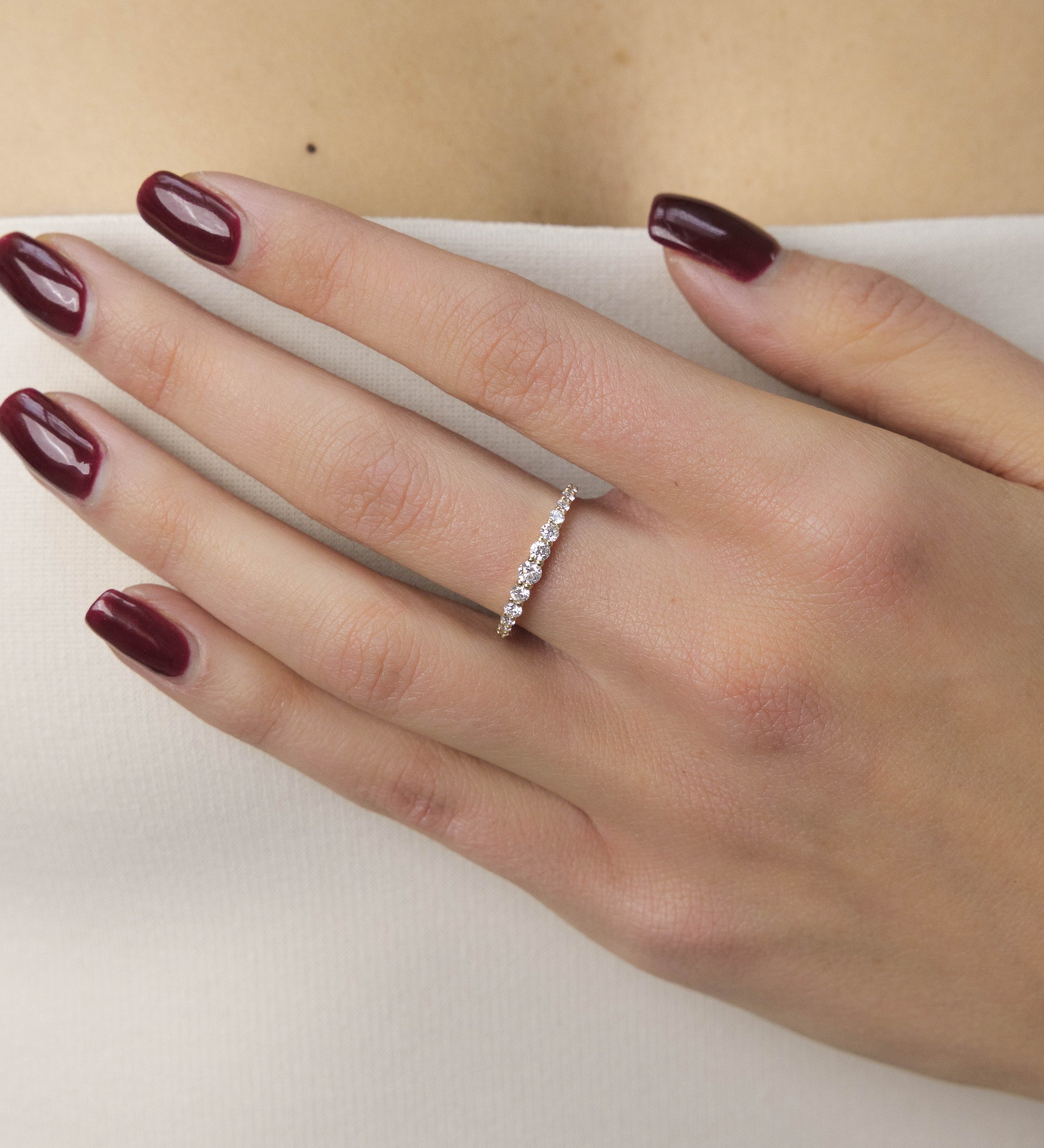 Bague Elya 0.5 carat en Or Jaune