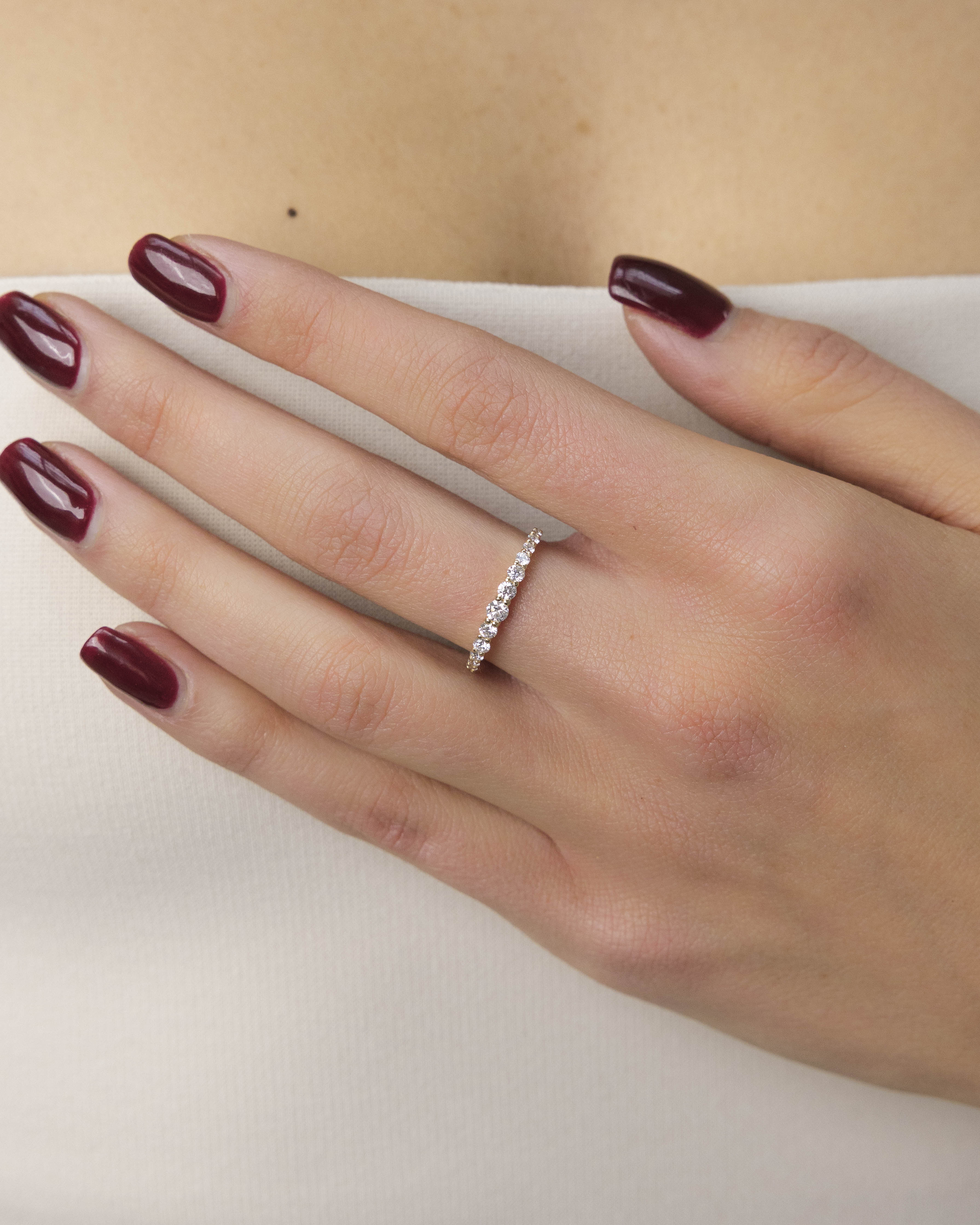 Bague Elya 0.5 carat en Or Jaune