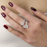 Bague Grâce 0.91 carat en or blanc