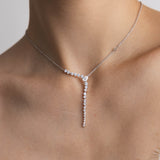 Collier Grâce 1.33 carats en or blanc