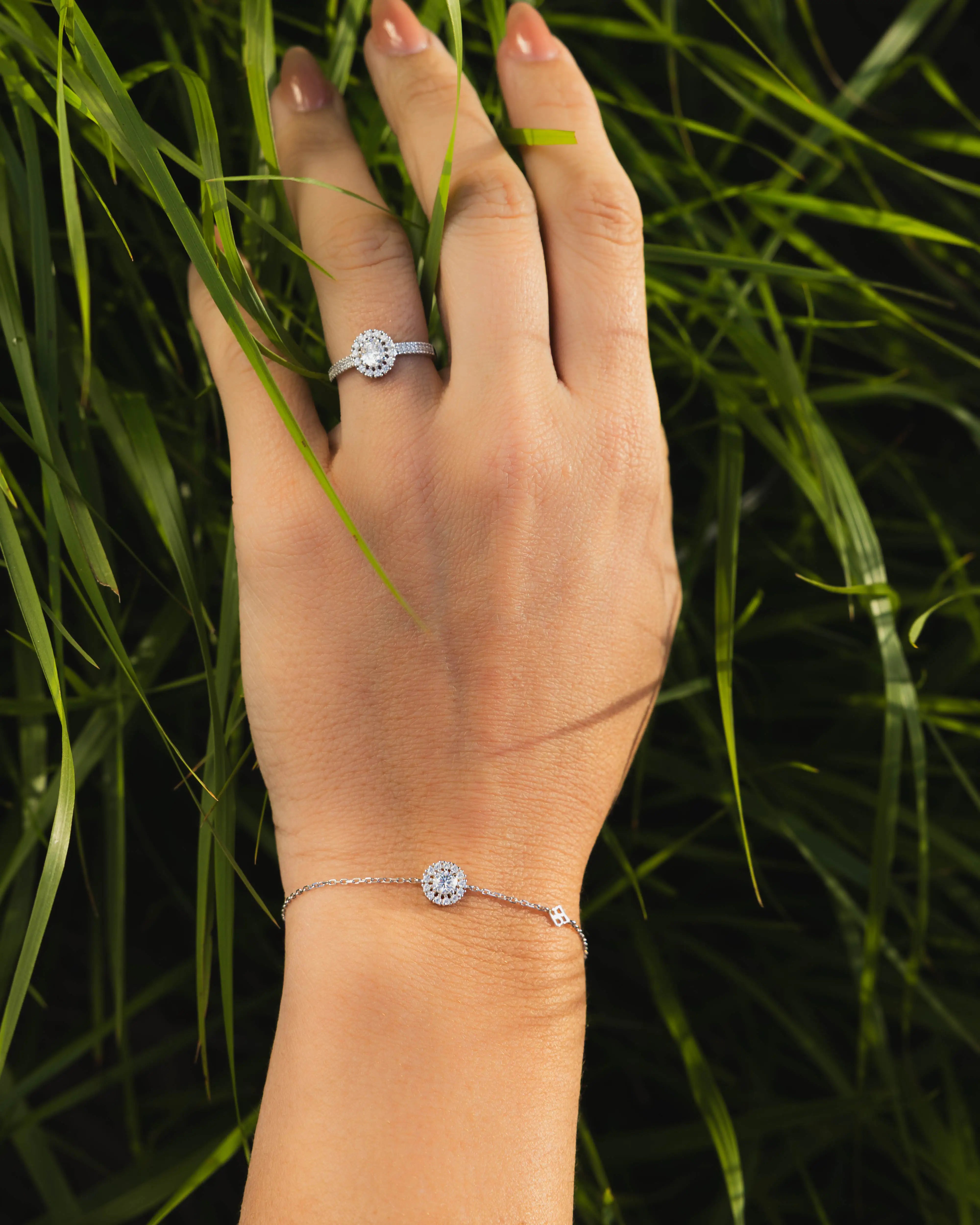 Bracelet Céleste en Or Blanc