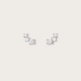 Boucles d'Oreilles Estrella en or blanc 