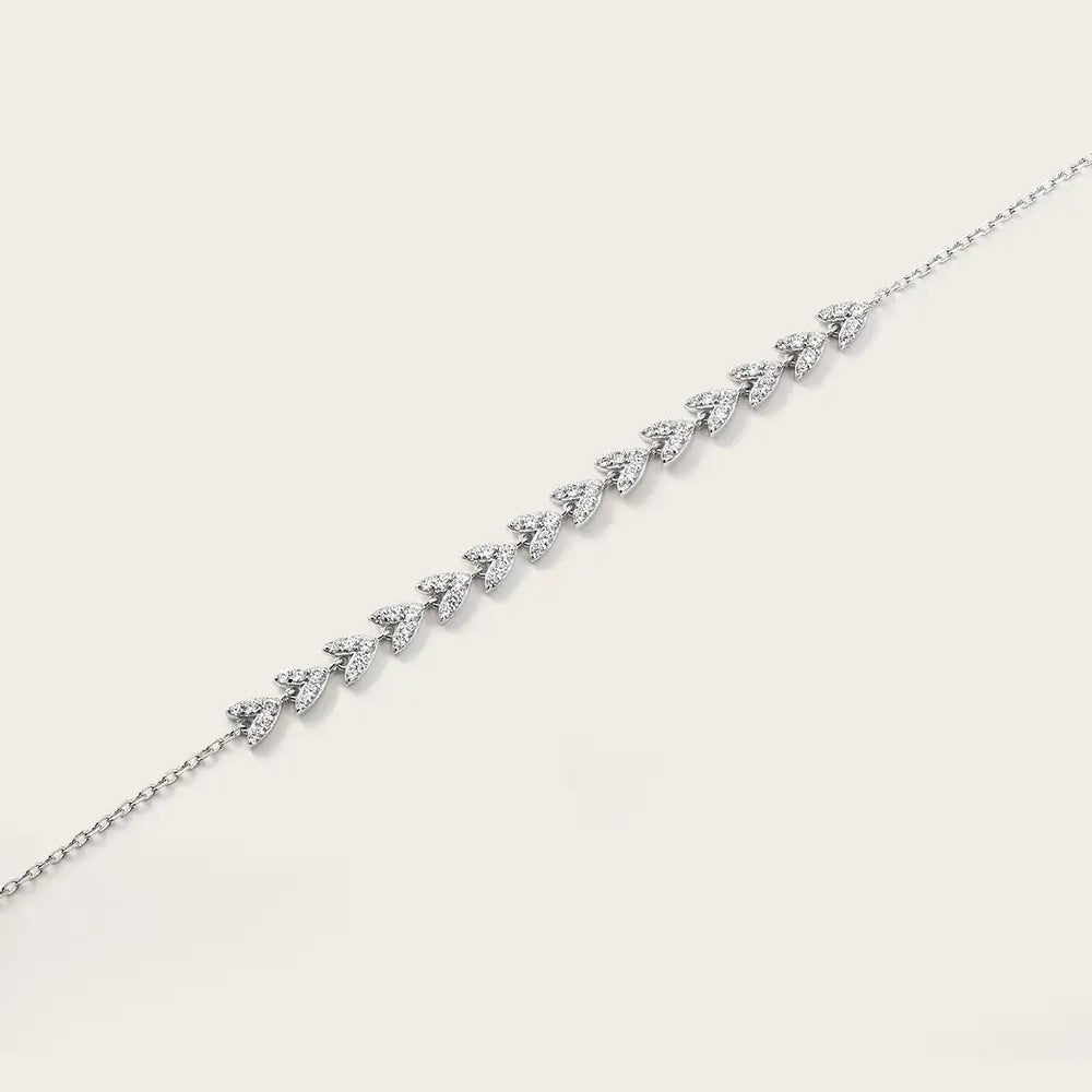 Bracelet Alaïa en Or Blanc