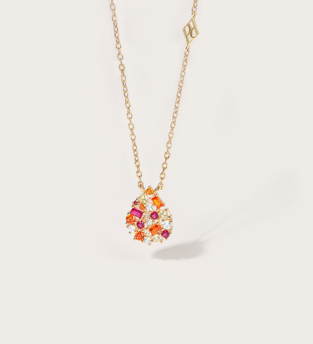 Collier Paloma Rosée en or jaune 