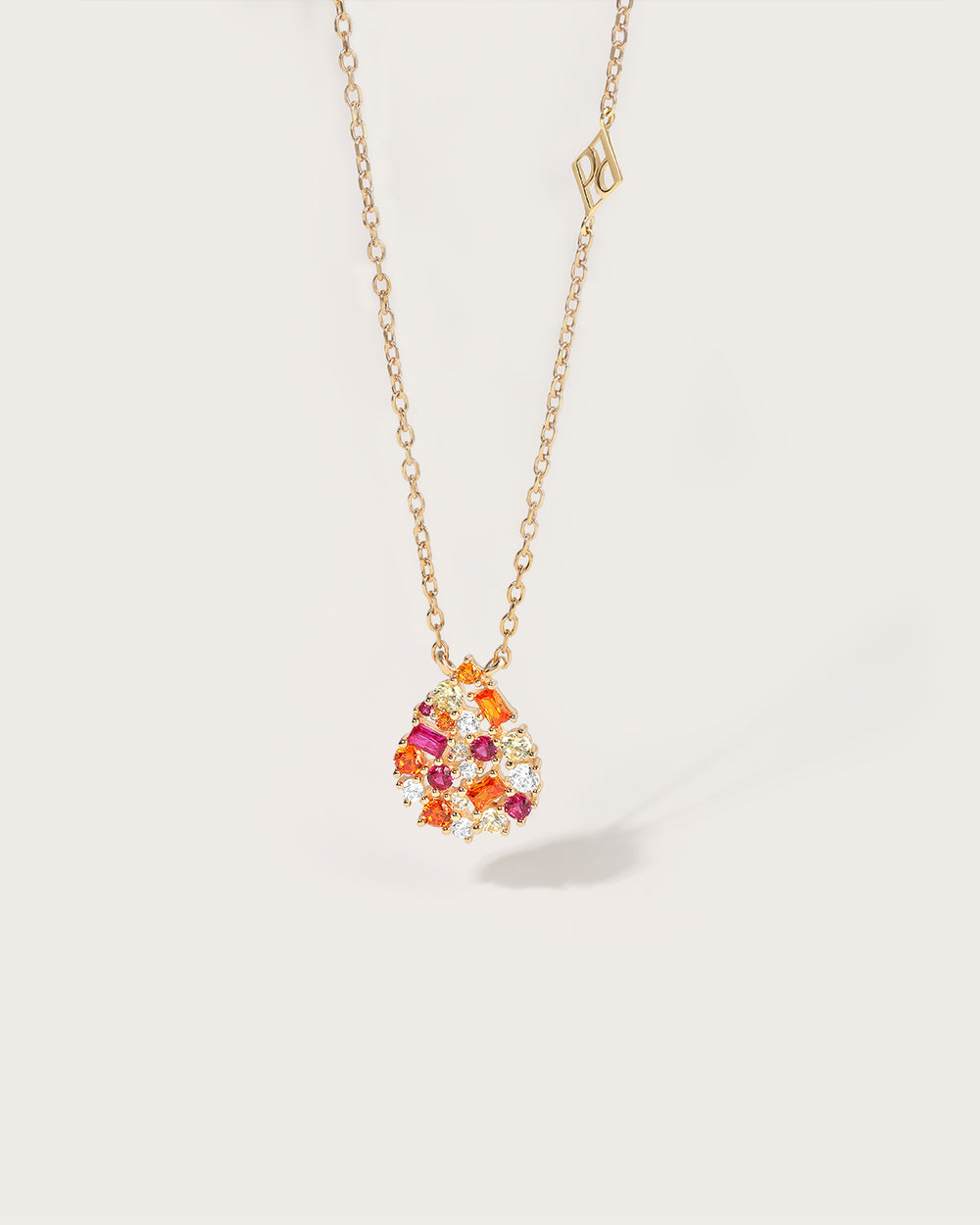 Collier Paloma Rosée en or jaune 