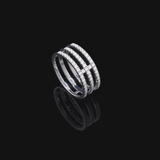 Bague Eva en or blanc 