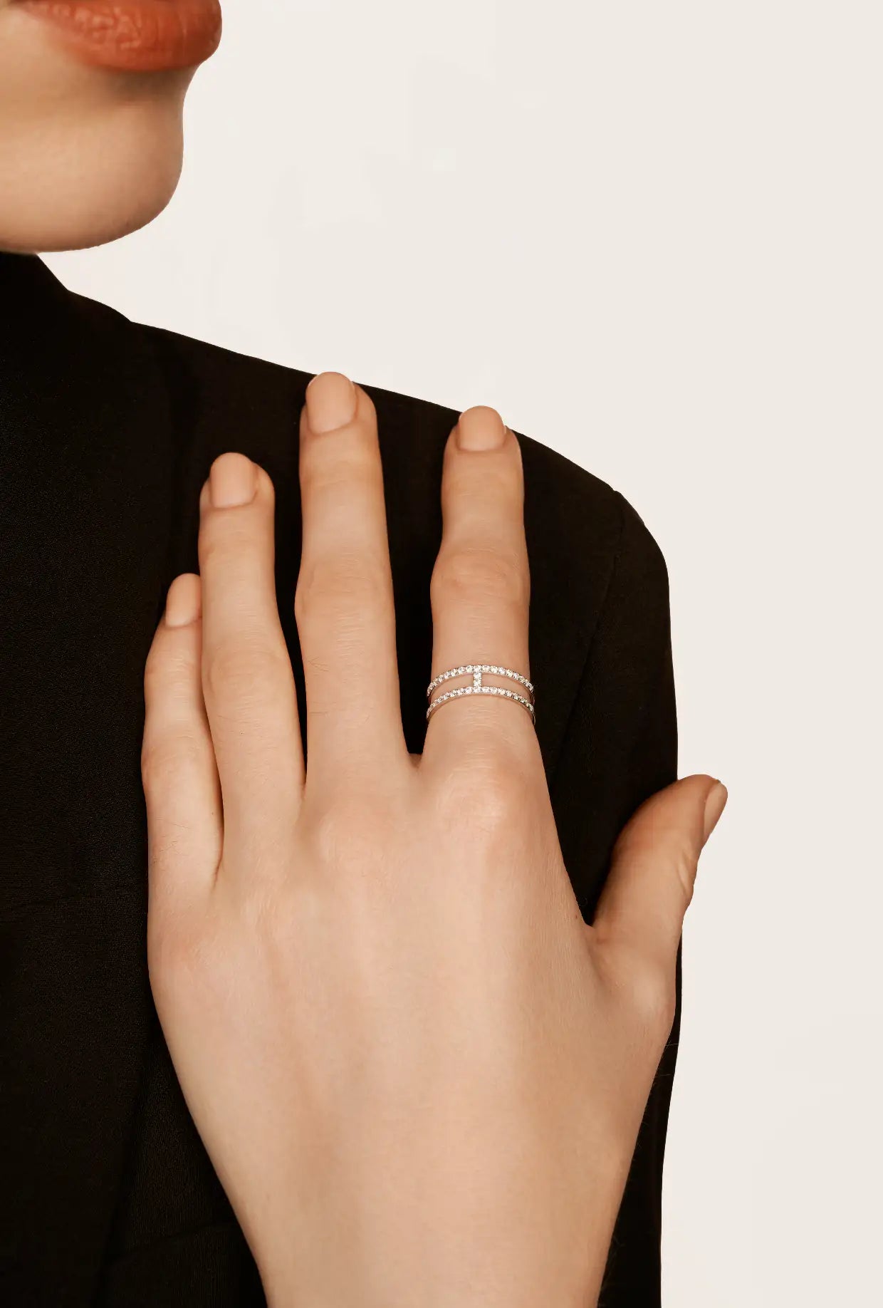 Bague Bianca en or blanc