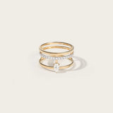Bague Ash en or jaune