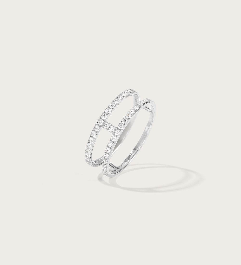 Bague Bianca en or blanc