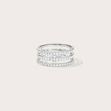 Bague Eva en or blanc 