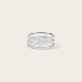 Bague Eva en or blanc 