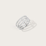 Bague Eva en or blanc 