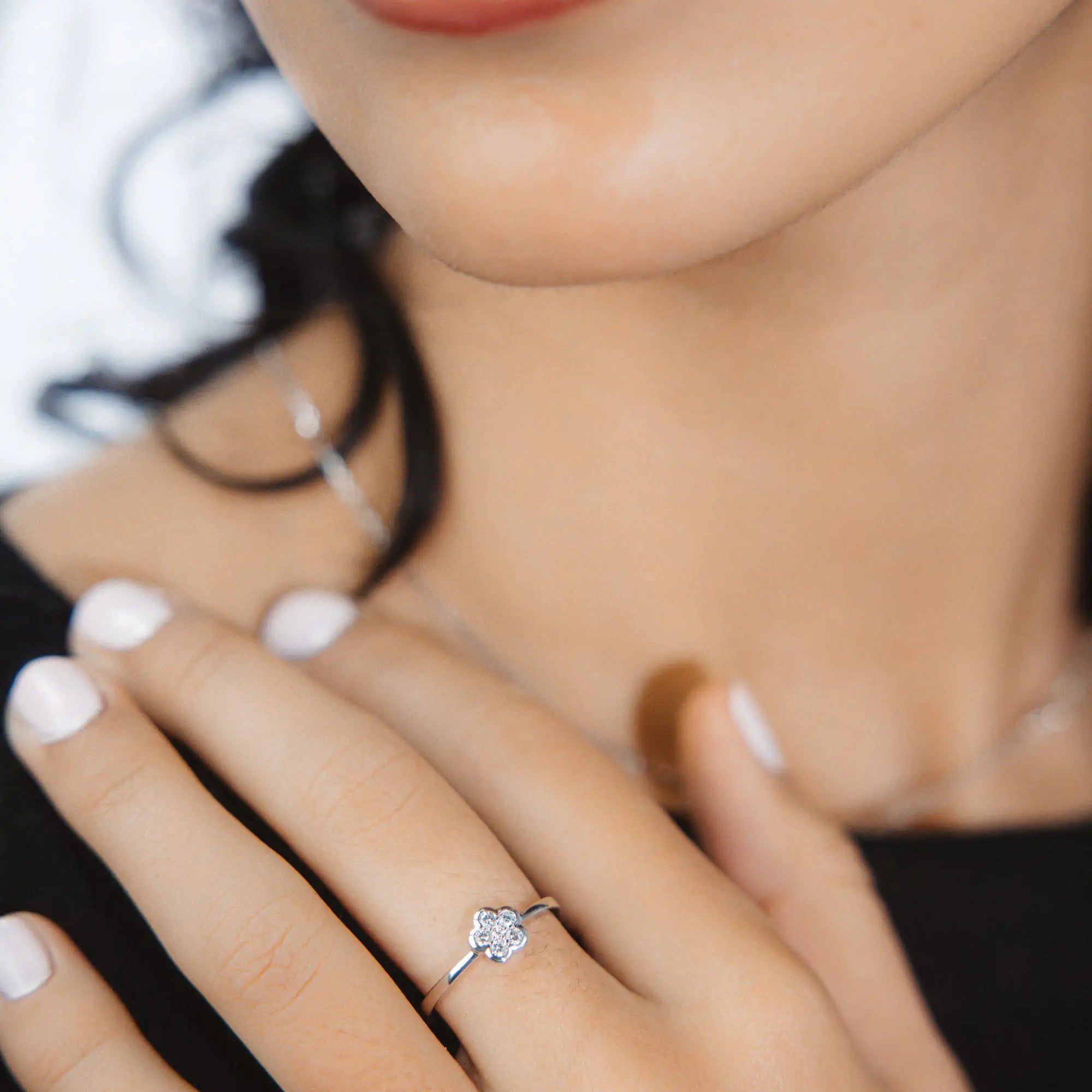 Bague Mélodie Diamant laboratoire PIAPARIS