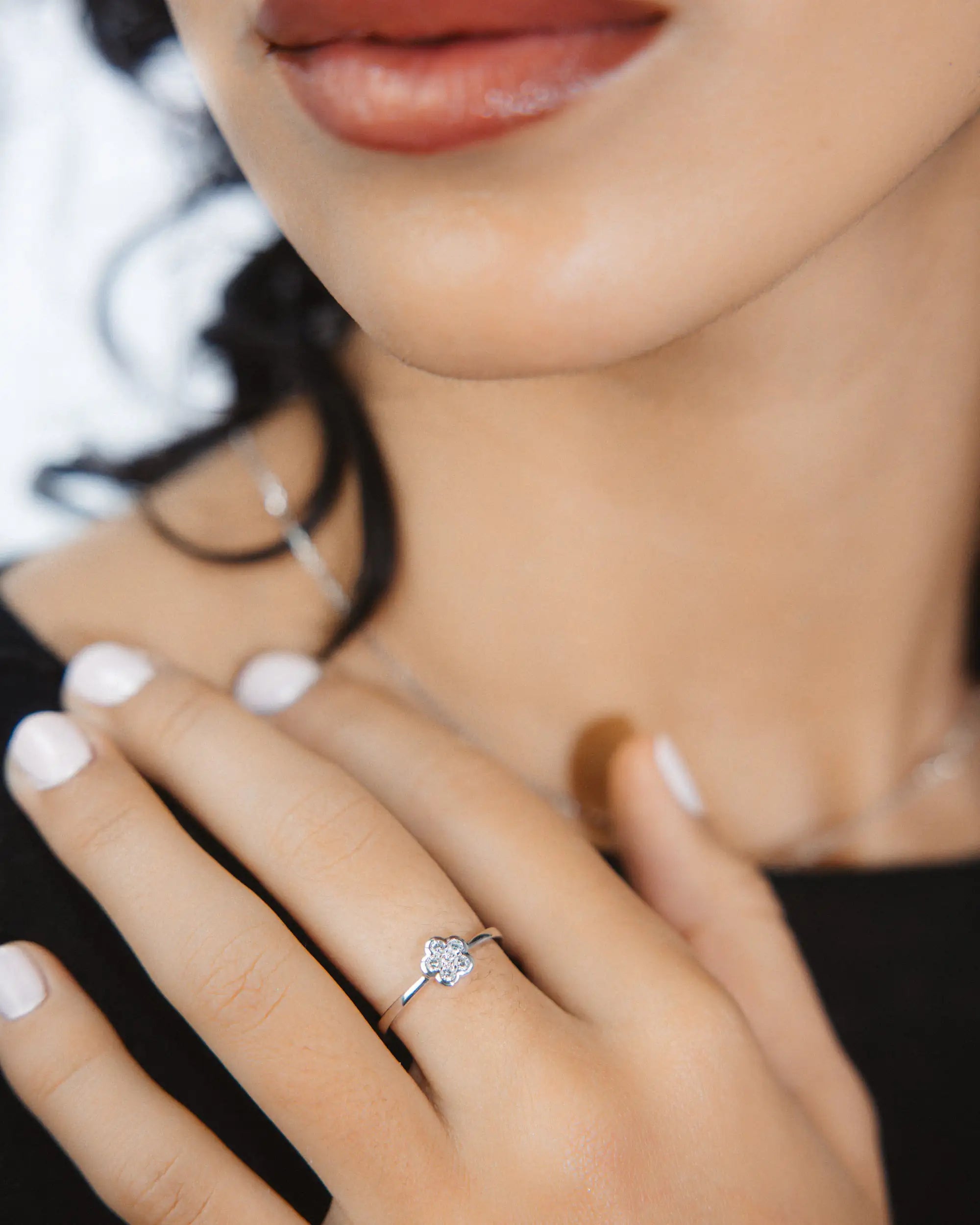 Bague Mélodie Diamant laboratoire PIAPARIS