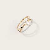 Bague Storm en or jaune 